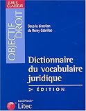 Revue Litec  / Dictionnaire du vocabulaire juridique