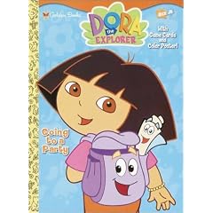 Dora: Going to a Party (Posters to Color)