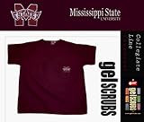 Mississippi State Bulldogs Scrub Style Top from GelScrubs