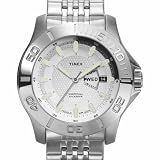 Timex Men's Premium Collection Silver-Tone Perpetual Calender Stainless Steel Bracelet Watch #T2J891