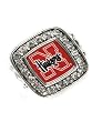 Licensed University of Nebraska Corn Huskers College Team Stretch Fashion Ring