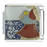 Baby In A Sling Italian Charms Bracelet Link