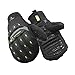 RefrigiWear Thinsulate Insulated Extreme Freezer Mittens with Silicone Grip (Black, Medium)