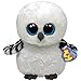 TY 7136078 - Spells - Schneeeule wei�, 15 cm, Beanie Boos, Glubschis