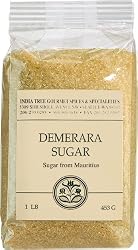 India Tree Demerara Sugar,  1 Pound (Pack of 4)