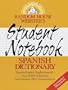 Random House Webster's Student Notebook Spanish Dictionary