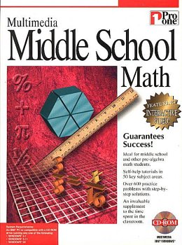 Software: Multimedia Middle School Math