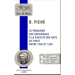 Le probl�me des universaux � la facult� des arts de Paris entre 1230 et 1260