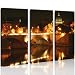 Rome * Tableau sur Toile avec Cadre en Bois Poster Tableaux