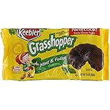 Keebler Fudge Shoppe Grasshopper Cookies, Mint, 10 Ounce
