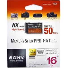 [海外パッケージ] SONY メモリースティック Pro-HG Duo HX 16GB 50MB/s MS-HX16B