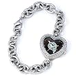 MLB Women's MLB-HEA-FLA Heart Collection Florida Marlins Watch