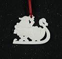 Hutschenreuther Baumschmuck White Christmas - Weihnachtsmann