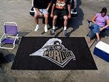 Purdue Univ ULTI-MAT 5'x8' Floor Mat (Rug) - Purdue Boilermakers NCAA College Athletics