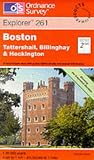 Boston. Tattershall, Billinghay & Heckington: Explorer Map 261 (Explorer Maps)