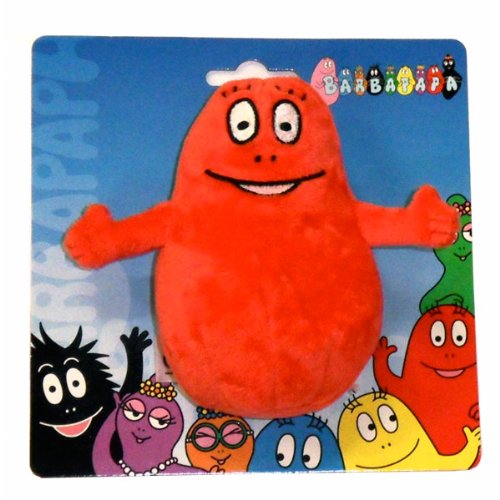 Peluche Barbapapa Barbidur rouge 13 cm