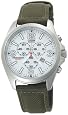 Citizen Men`s AT0870-37A Eco-Drive Exclusive Chronograph Canvas Strap Watch