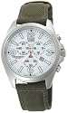 Citizen Men's Eco-Drive Exclusive Chronograph Canvas Strap Watch #AT0870-37A