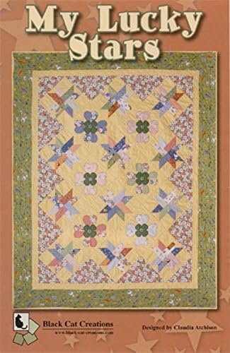 My Lucky Stars Quilt Pattern by Black Cat Creations