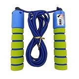 Baloray Adjustable Jump Rope with Counter for Kids / Women/ Man Outdoor Sports. Blue&green