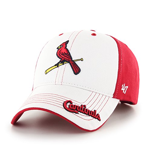 MLB St. Louis Cardinals Revolution MVP Adjustable Hat, Kids, Red