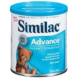 Similac Advance Infant Baby Formula Powder with Iron 12.9oz