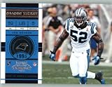 2011 Playoff Contenders Season Ticket Football Card # 81 Jon Beason - Carolina Panthers (ENCASED NFL Trading Card)