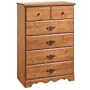 South Shore Furniture Prairie Collection 5-Drawer Chest, Country Pine
