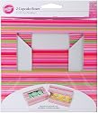 Wilton Cupcake Boxes - Holds 6 Standard Cupcakes-Snappy Stripes