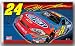 Jeff Gordon #24 Premium 3X5 2-Sided Flag With Car, Number & Signature Nothing Say's *DIE HARD FAN LIKE A FLAG* GET A FREE GIFT WITH PURCHASE**PURCHASE FROM DK HUSKY RACING ON OR BEFORE 12-17-2008 AND GUARANTEED DELIVERY ON OR BEFORE CHRISTMAS EVE TO ANY LOWER 48 US ONLY**