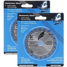 Shark Pro-series 3-3 8 inch 20 Teeth 15mm arbor hole Thin Kerf ATB Carbide Cordless Saw... by Shark Pro-series