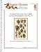 Tropical Harp and Conch Shells - George Brettingham Sowerby: Counted Cross Stitch Chart (Large size symbols)
