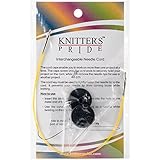 Knitter's Pride Interchangeable Cords, 8", Black