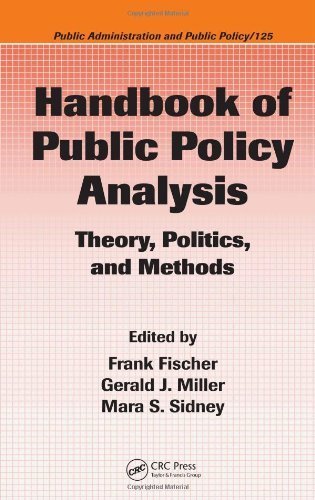 Handbook of Public Policy Analysis: Theory, Politics, and Methods (Public Administration and Public Policy) (December 21, 2006) Hardcover