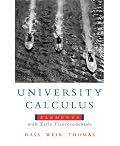 University Calculus: Elements with Early Transcendentals