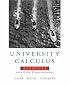University Calculus: Elements with Early Transcendentals