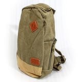 メンズ、レディース両方使える！人気のブタ鼻がお洒落な2WAYワンショルダーバッグ[カーキ]