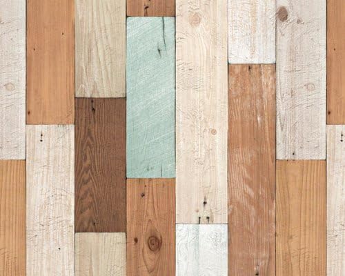 TOONILOVE Contact Paper Wood Pattern Peel and Stick Wallpaper [TL-DWP-07 : 50cm(1.64 ft) X 300cm(9.84 ft)] Self-Adhesive Multipurpose Shelf Liner
