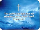 Christian Mouse Pad - Psalm 27:1
