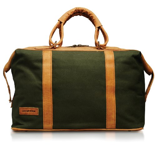 Odyssey Large Canvas Holdall (green)