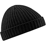 Beechfield Unisex Retro Trawler Winter Beanie Hat
