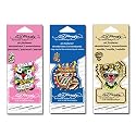 3-PACK Ed Hardy Car Air Freshener King Car, Patchouli, Vanilla