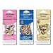 3-PACK Ed Hardy Car Air Freshener King Car, Patchouli, Vanilla