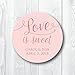 Love is Sweet Wedding Stickers