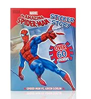 Marvel The Amazing Spider Man Sticker Story Book