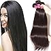 Unice Natural Color Brazilian Straight Virgin Hair Unprocessed Brazilian Human Hair Weave 3 Bundle 300gram