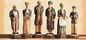 Sherlock Holmes Hand Decorated Chessmen