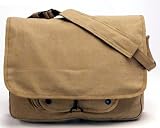 rtc9138 Classic Paratrooper Shoulder Bag, Khaki