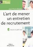 Formation entretien de recrutement