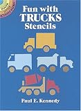 Fun with Trucks Stencils (Dover Little Activity Books)